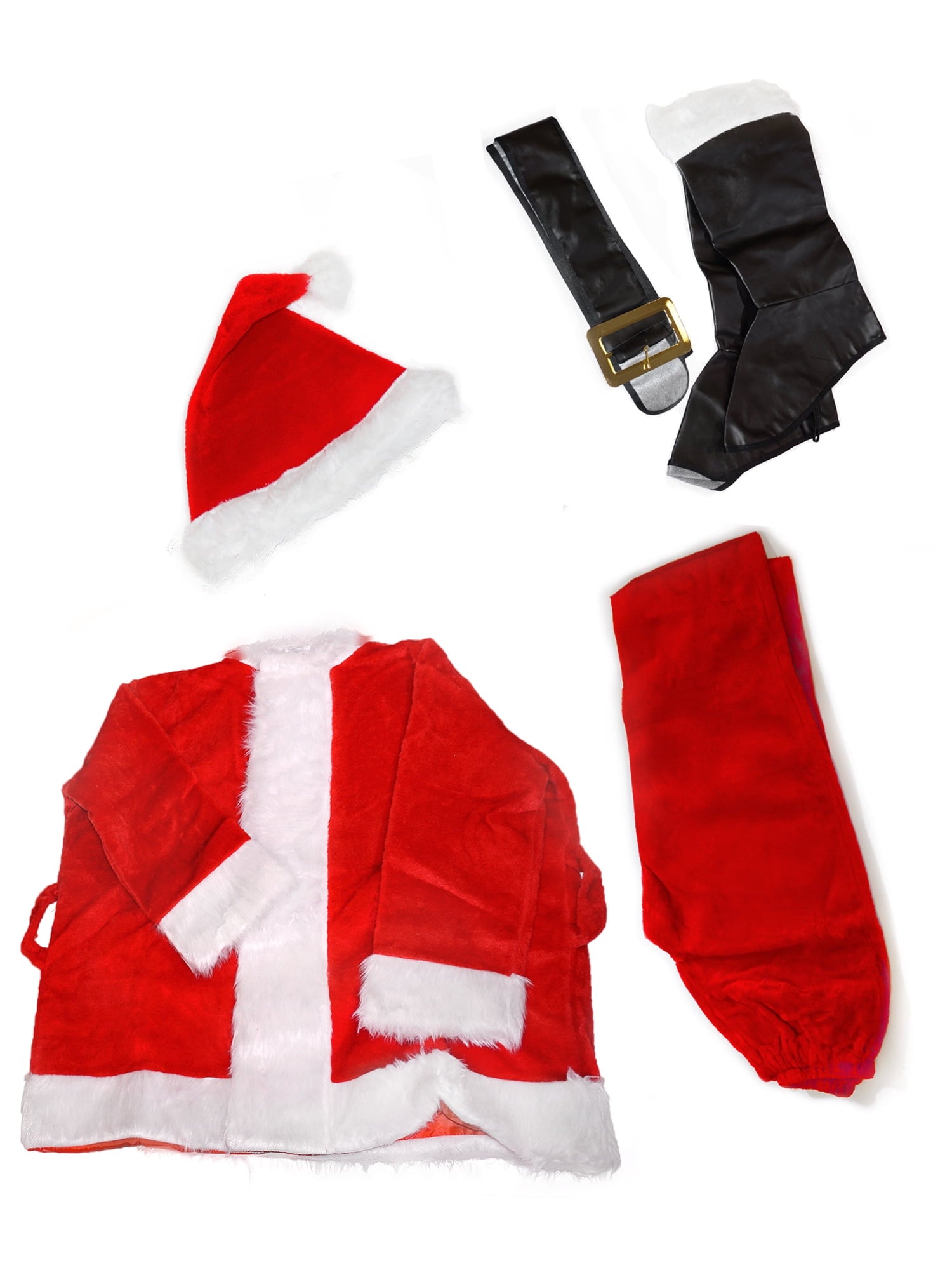 Rubies Santa Claus Regal Plush Costume for Adults, Men's XL