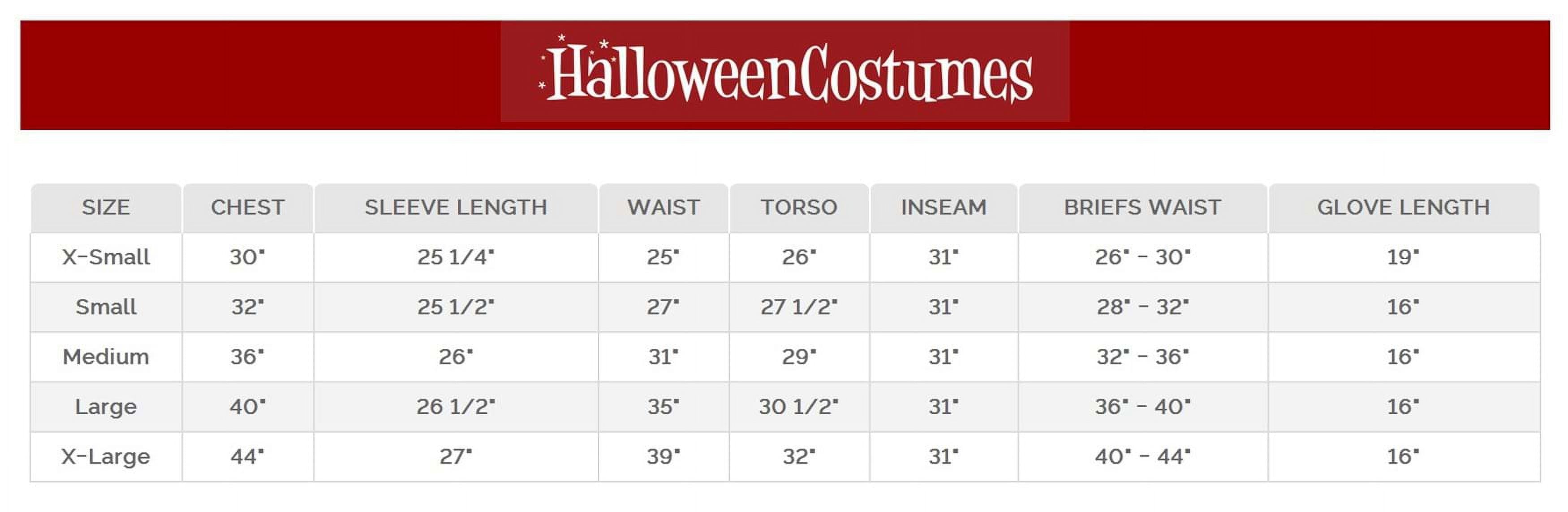 The Incredibles Men's Deluxe Mr. Incredible Costume