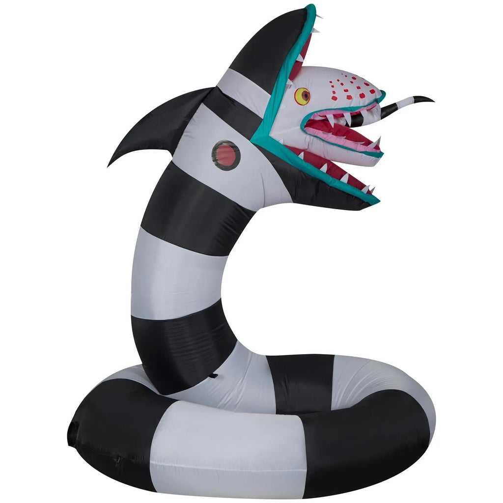 6 Ft. Airblown Blowup Inflatable Beetlejuice Sandworm Large Halloween Outdoor Yard Decoration