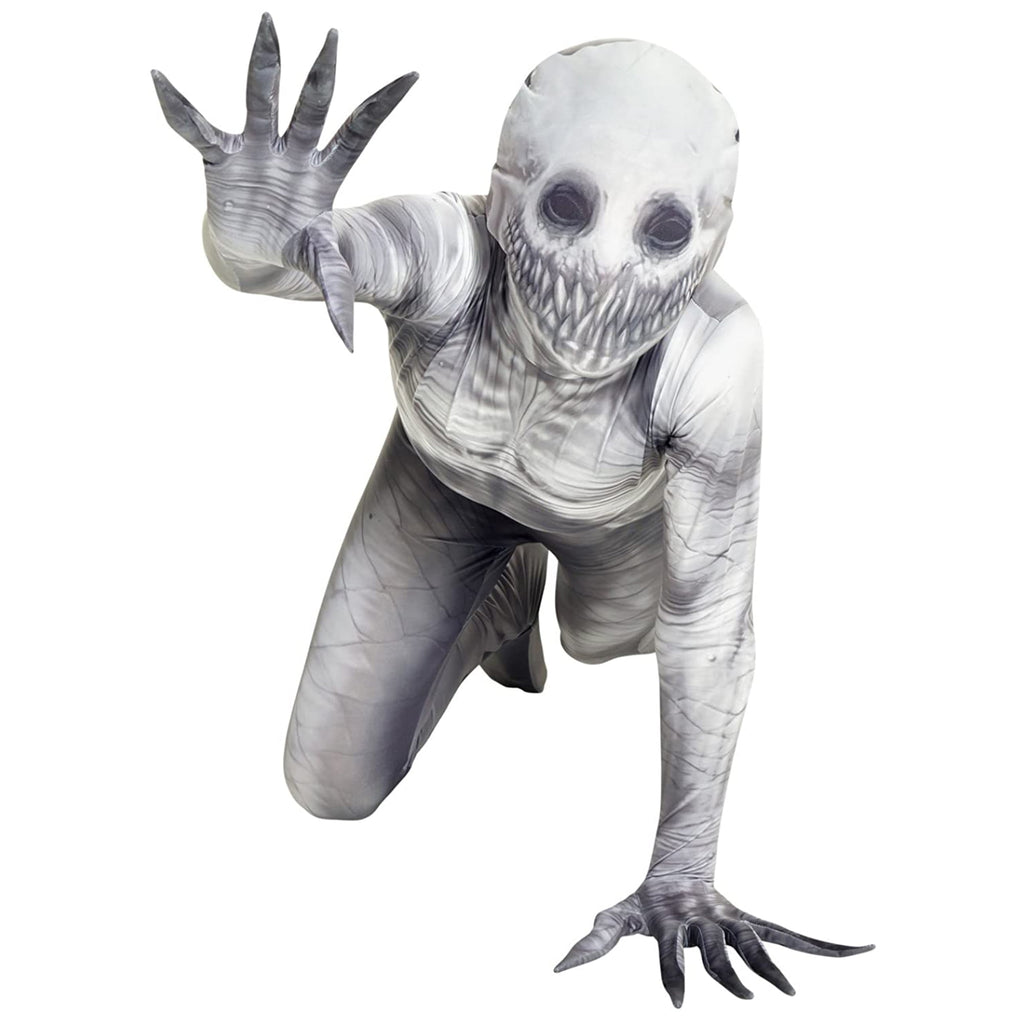 Morphsuits Kids the Rake Morphsuit Boys Girls Creepepasta Halloween Costume Halloween Gray M