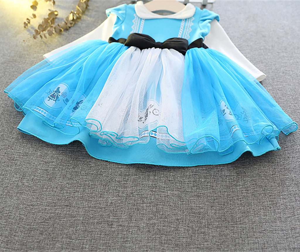 WIBACKER 1-6Y Toddler Girls Princess Costumes Dresses Fancy Dress Up Clothes for Halloween Party Cosplay, Christmas Gift