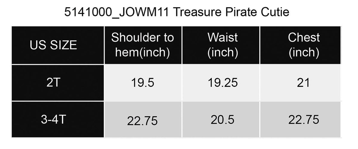 Pirate Cutie Costume for Toddler Girls, 3T-4T, by Way to Celebrate