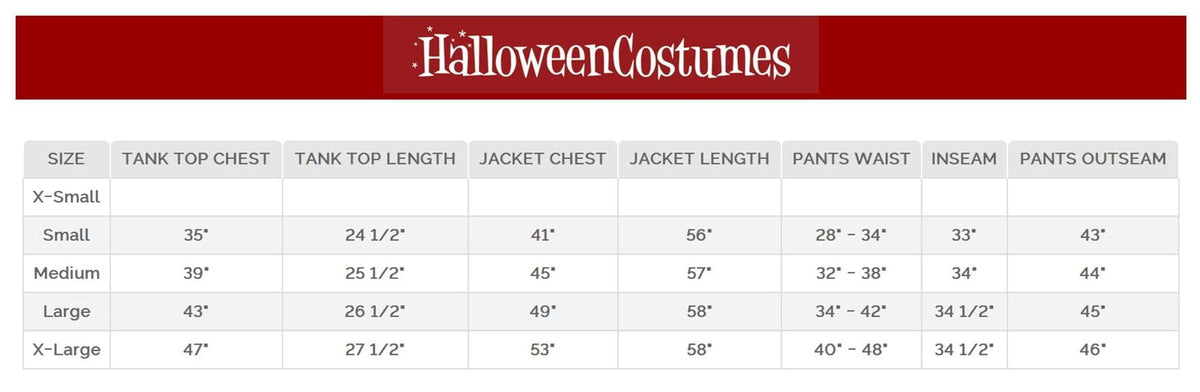 WWE Undertaker Mens Costume