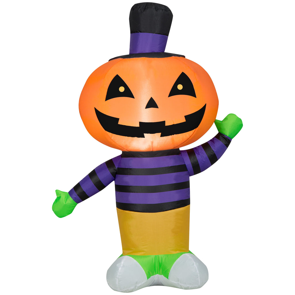 48 Inch Crawling Jack o' Lantern Monster for Halloween by Airblown Inflatables