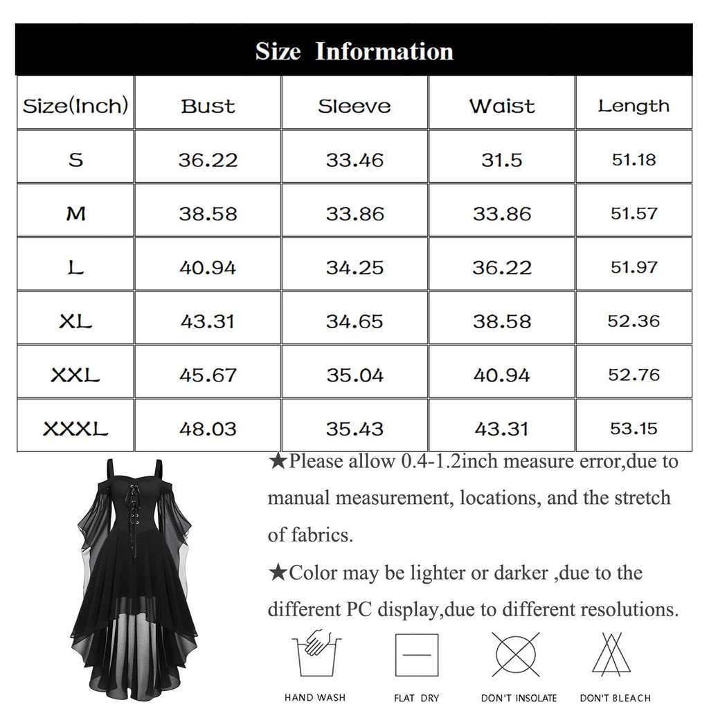 Medieval Renaissance Hooded Dress for Women, Silver Gothic Witch Costume with Lace-Up Corset, Vintage Velvet Long Sleeve Gown for Halloween Cosplay Renaissance Wedding Themed Party-Dark Blue/L