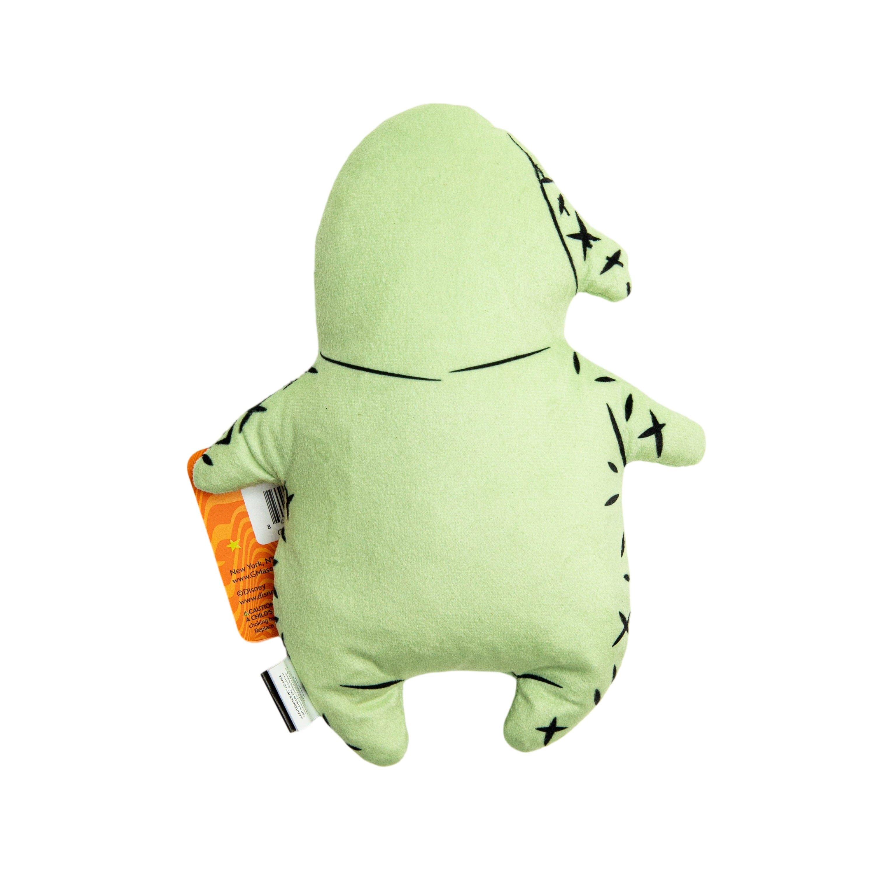 Disney Halloween Dog Toy, Nightmare before Christmas, Zero, Plush, Squeaky, Black & White, 8.66"