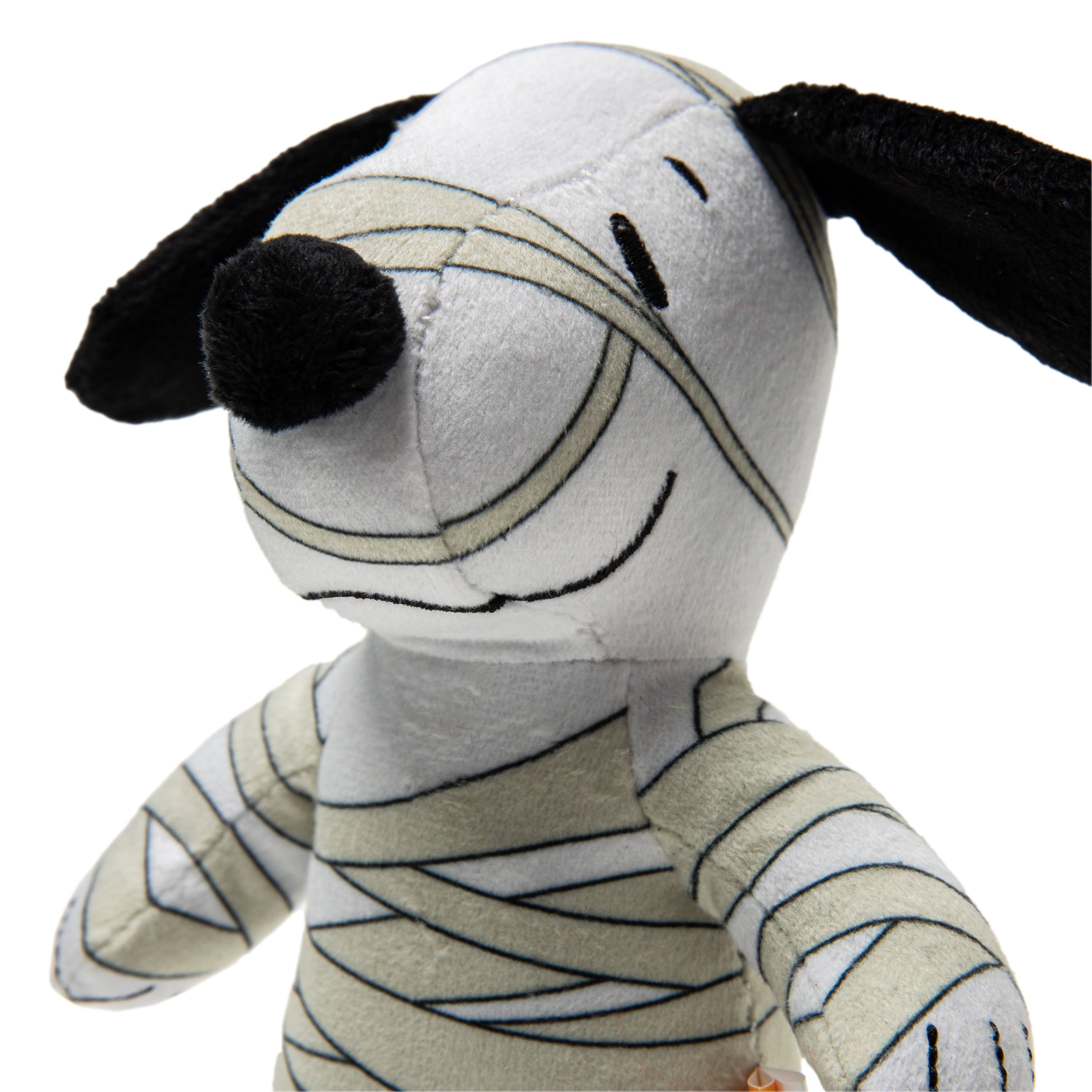 Disney Halloween Dog Toy, Nightmare before Christmas, Zero, Plush, Squeaky, Black & White, 8.66"