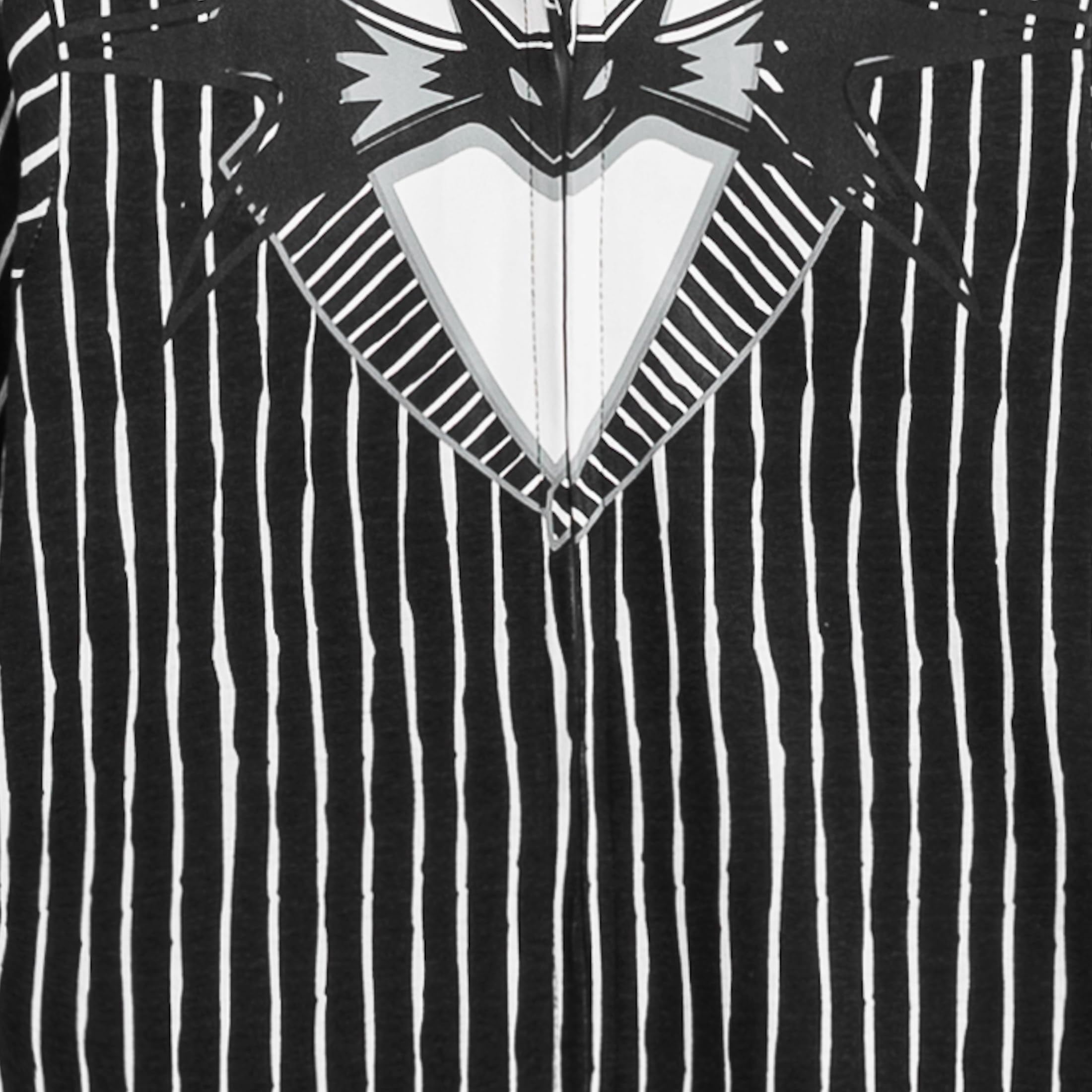 Disney Nightmare Before Christmas Jack Skellington Cosplay Hooded Coverall (Boys), Sizes 3T-5T