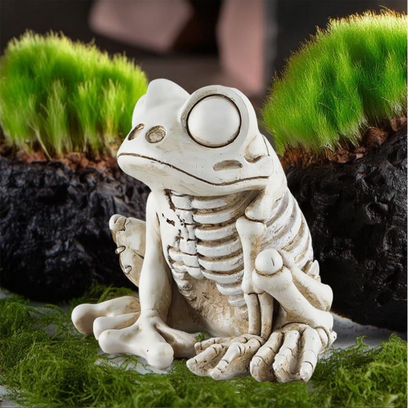 amlbb Halloween Decorations Outdoor Halloween Dark Terror Skeleton Decoration Props Set Up Ghost House Halloween Decor on Clearance