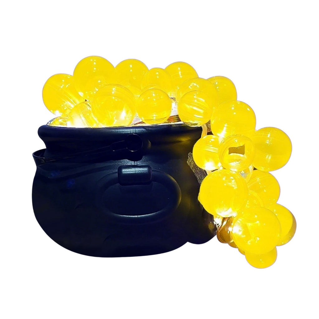 Muecwrye Halloween Decorations Outdoor, Halloween Clearance! Halloween Witches Cauldron with Lights, DIY Bubbling Cauldron Set Decor for Home Porch Outside, Halloween Party Supplies( Without Tripod)