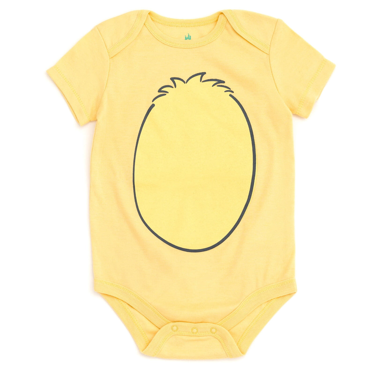 Disney Winnie the Pooh Baby Boy or Girl 2-Piece Cosplay Bodysuit and Hat Set Light Blue Eeyore