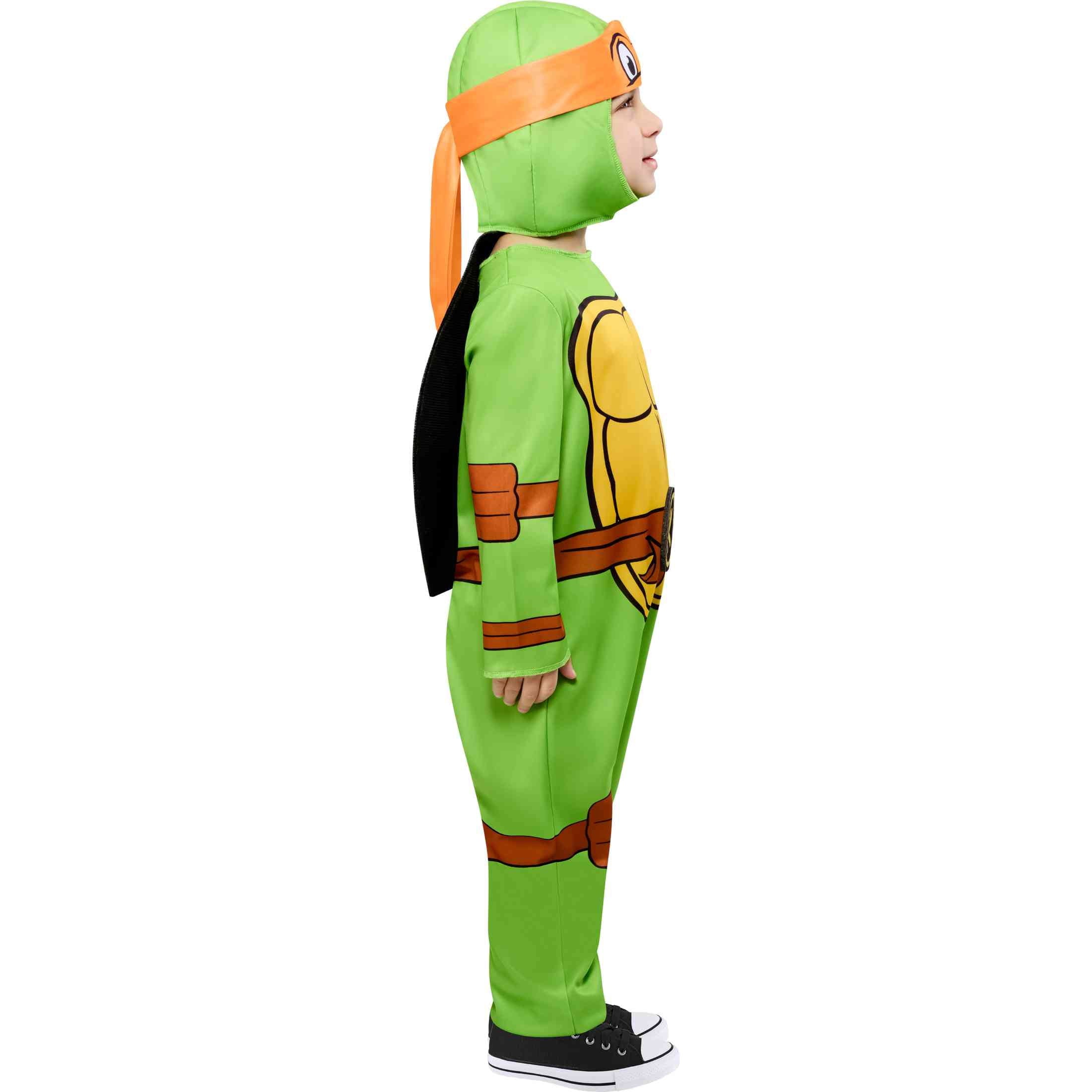 Teenage Mutant Ninja Turtles 4-in-1 Halloween Costumes for Toddler, Size 3-4T, by Rubies