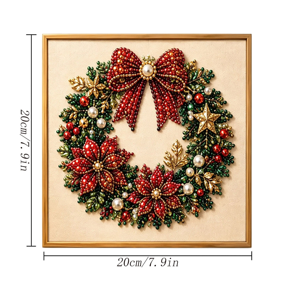 Clearance Fall Knit Pumpkin String Light Wreath, Hand Crochet Multicolor Garland With Wooden Beads, Cozy Odor-Free Cotton Yarn Fall, Thanksgiving and Halloween Decor