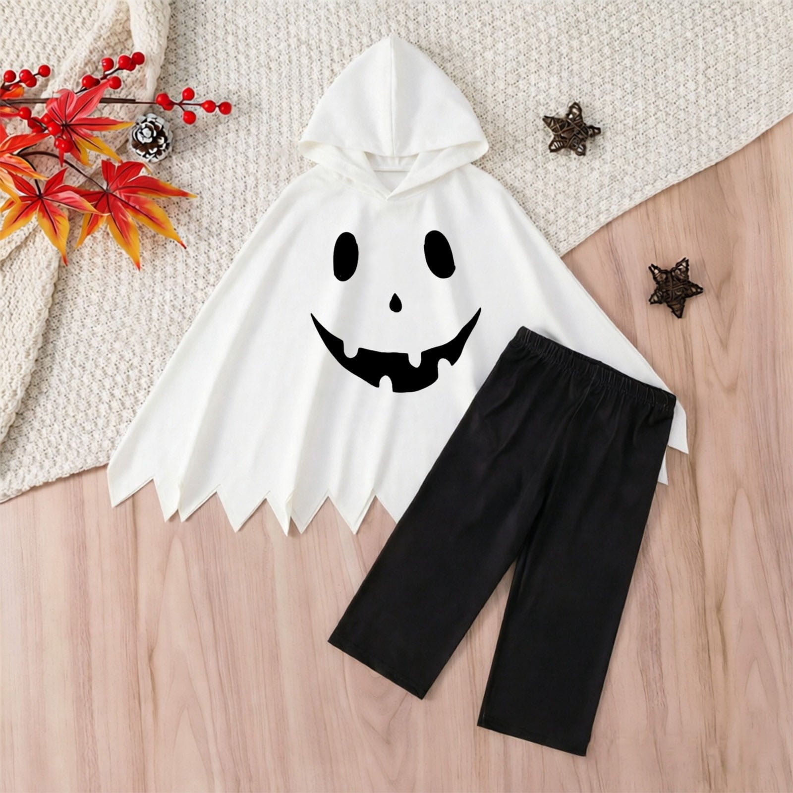 LIIPEE Halloween Party Outfit Sets For Boys Kids Comfortable Cute Casual Outfits 2 Piece Set,2-3 Years