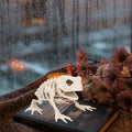 amlbb Halloween Decoration Halloween Skeleton Horror Decorations Simulation Animals Skeleton Ornaments Bar Decoration Frogs Skeleton on Clearance
