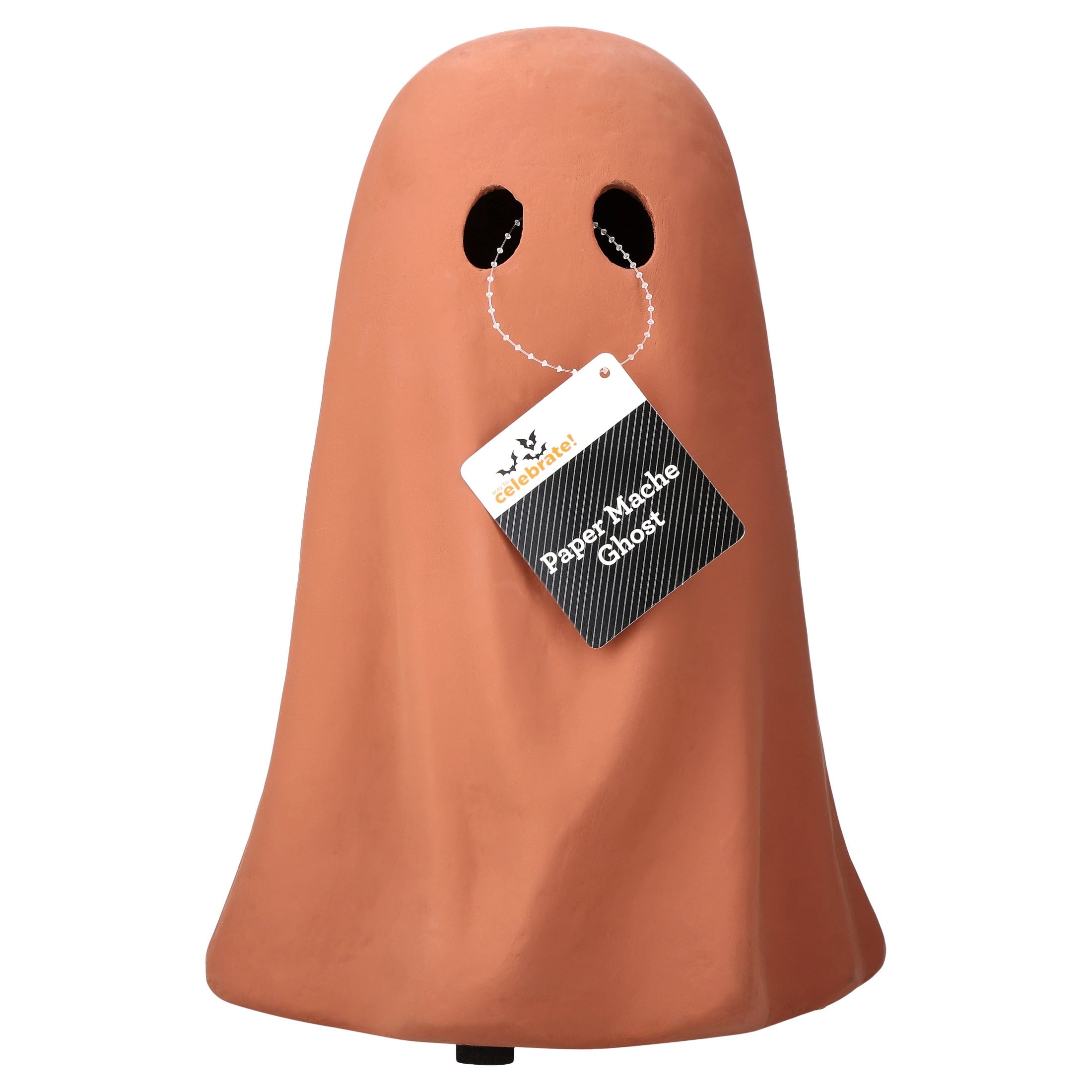 Paper Mache Ghost Decoration, White, 11", Halloween by Way To Celebrate