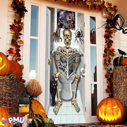 PMU Halloween Microwave Door Decoration 12in x 24in (1/pkg) Pkg/1