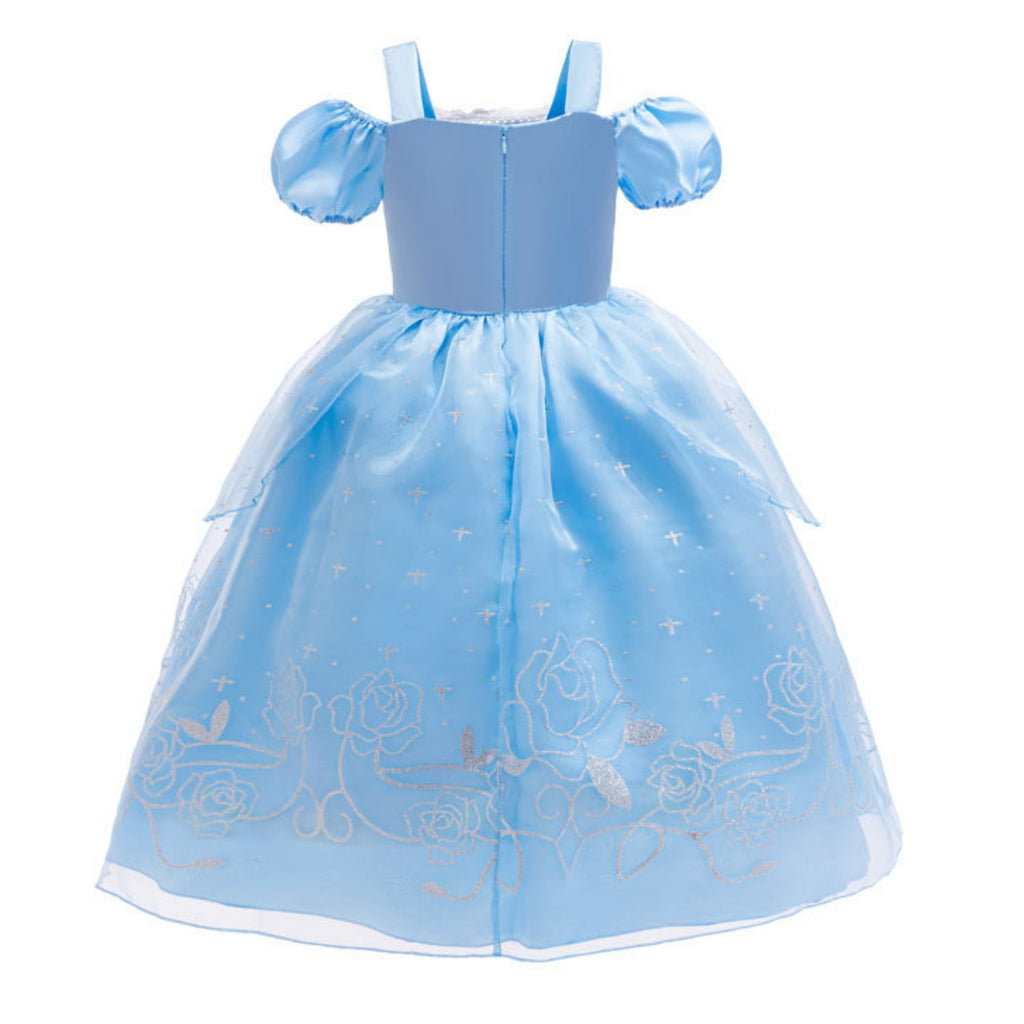 LOEL Girls Princess Dress Fairy Pink Dress Christmas Birthday Dress Up