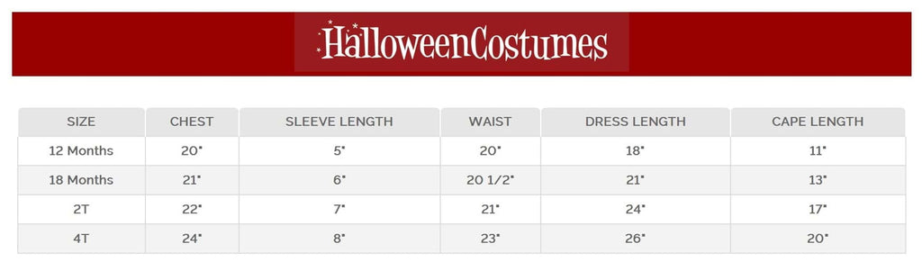 Toddler Little Red Riding Hood Costume