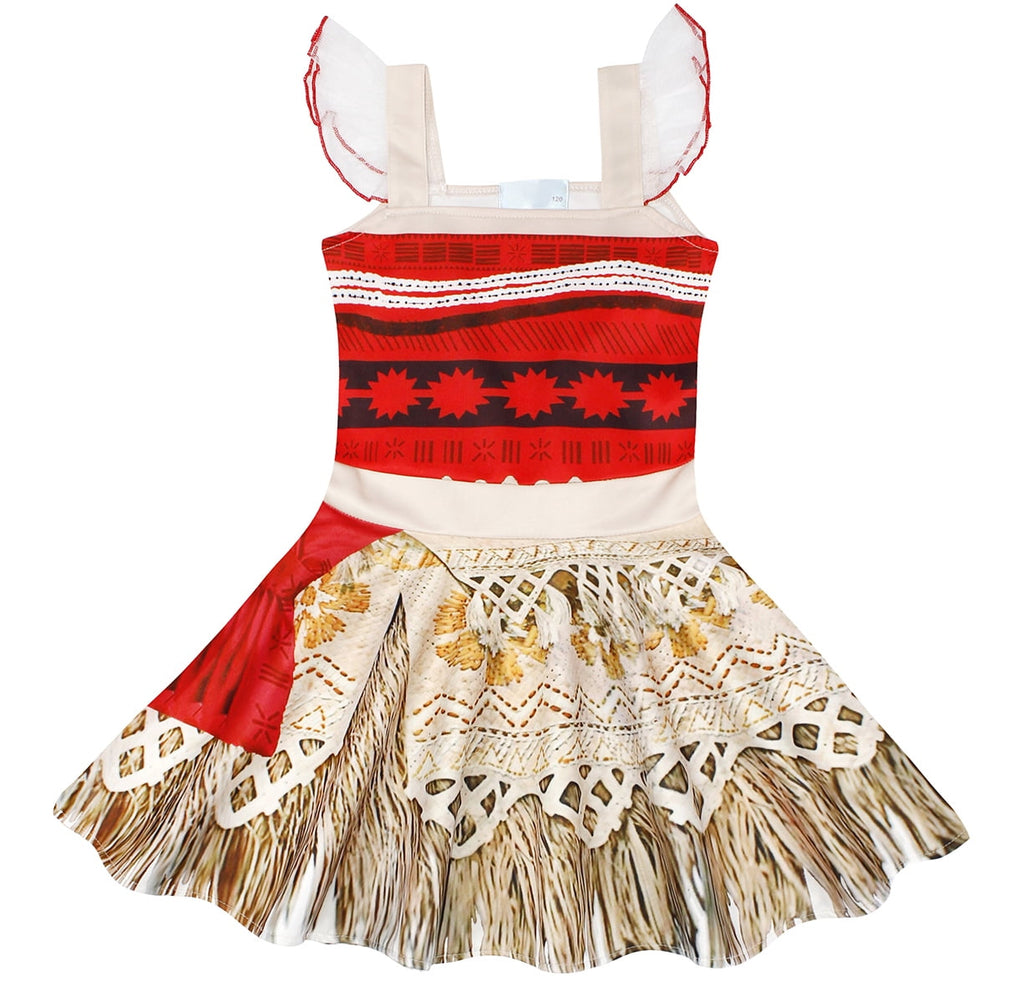 Jurebecia Princess Costume for Girls Dress Halloween Cosplay Outfits Birthday Fancy Tween Dress with Accessories 130 cm 7-8 Years