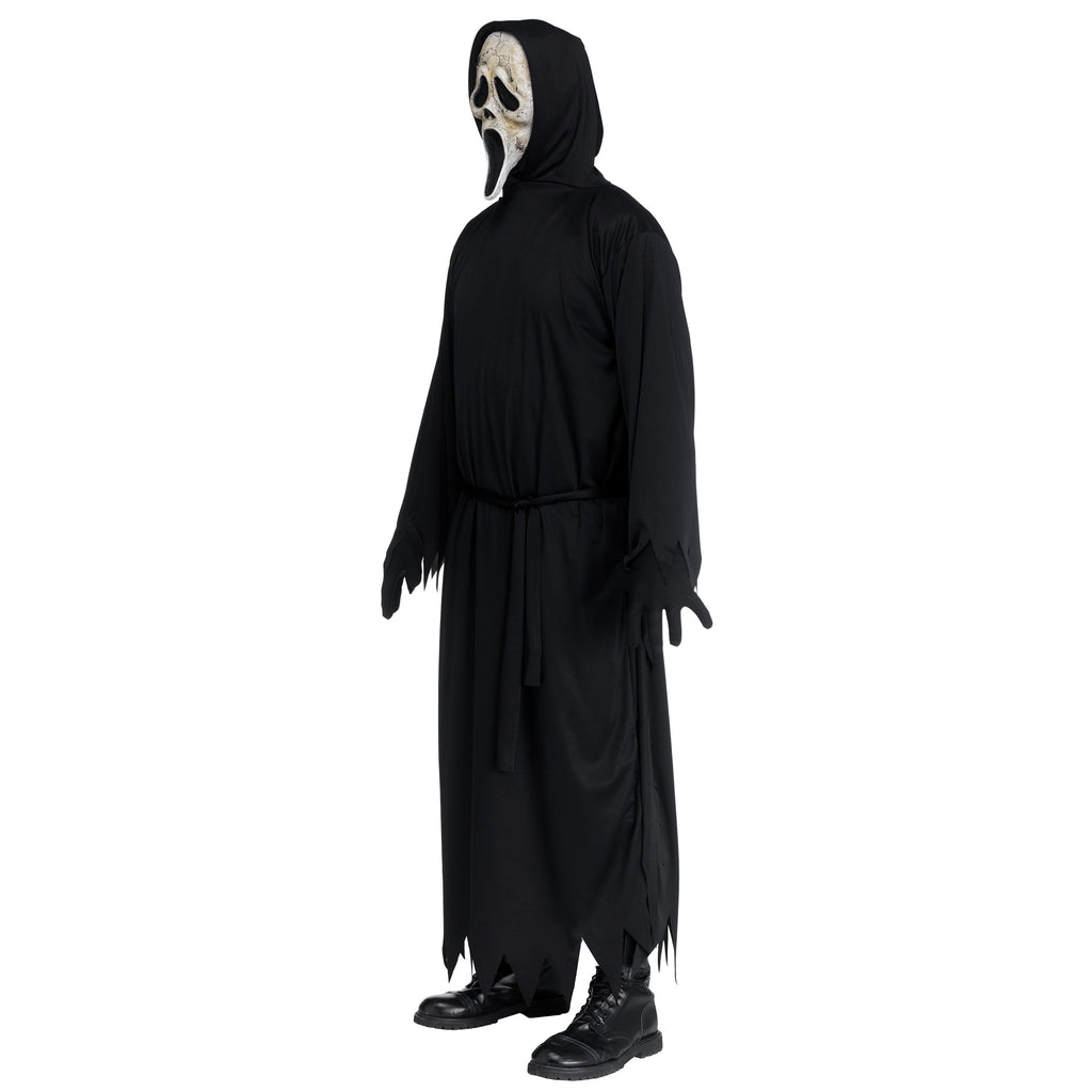 Aged Ghost Face Halloween Costume for Adults, Mens One Size Fit, by Fun World