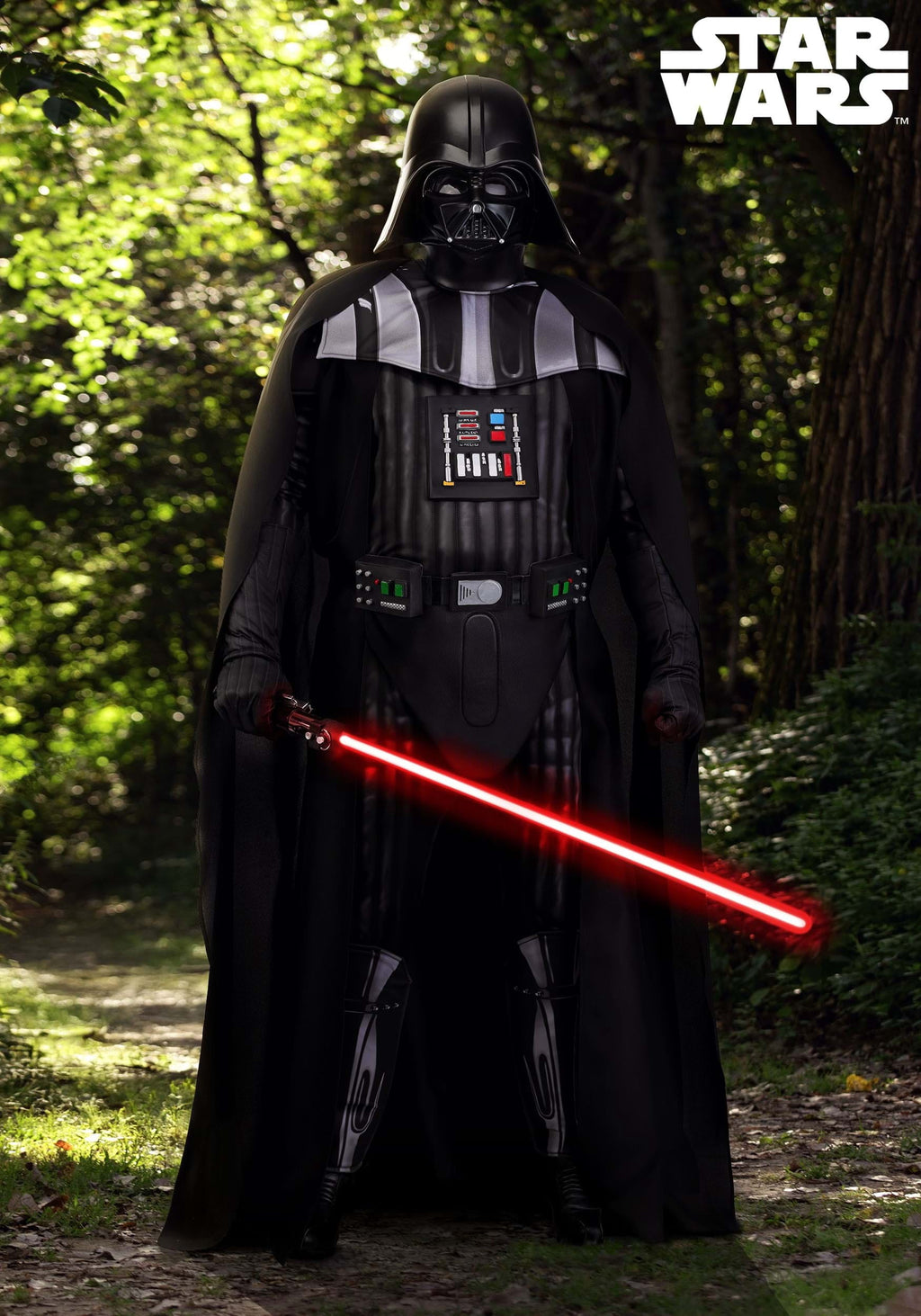 Plus Size Deluxe Star Wars Darth Vader Men's Costume