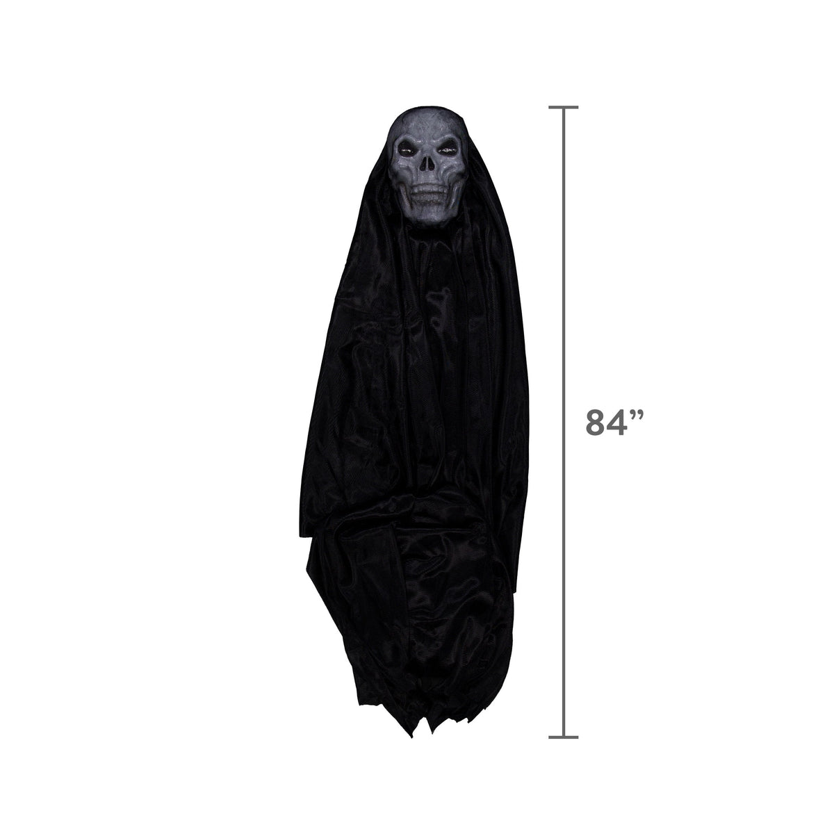 Floating Reaper Outdoor Decoration, Black and Gray, 7', Halloween by Way To Celebrate