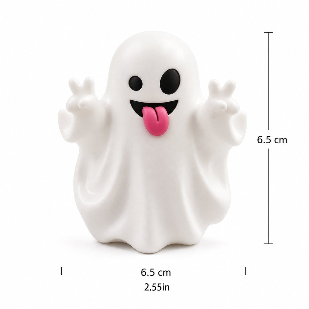 Halloween Decorations, Ghost Resin Crafts Ornaments, Alloween Decoration for Porch Yard Patio Indoor Decor Fall Autumn Home Shelf Mantel Ornament