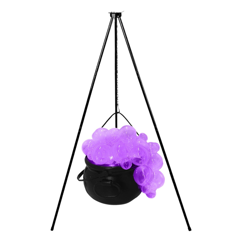 Muecwrye Halloween Decorations Outdoor, Halloween Clearance! Halloween Witches Cauldron with Lights, DIY Bubbling Cauldron Set Decor for Home Porch Outside, Halloween Party Supplies( Without Tripod)