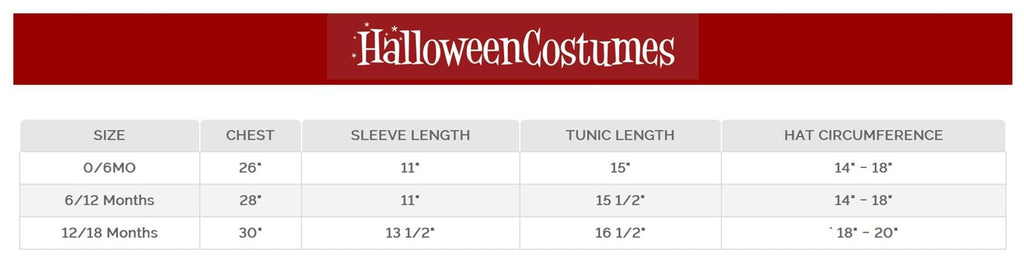 Infant Gnome Pullover Costume