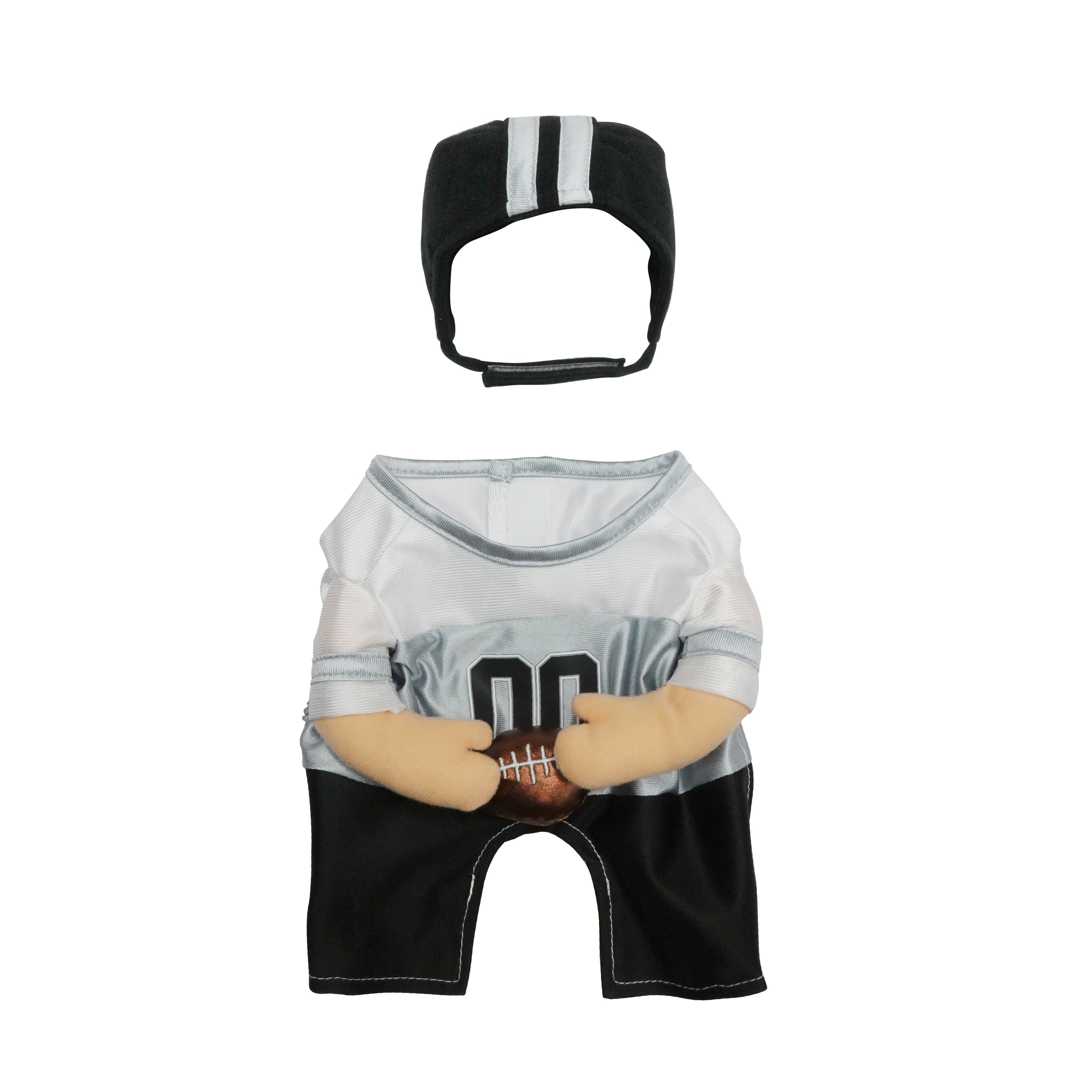 Best Furry Friends Costume for Dogs or Cats, Football Player, Large