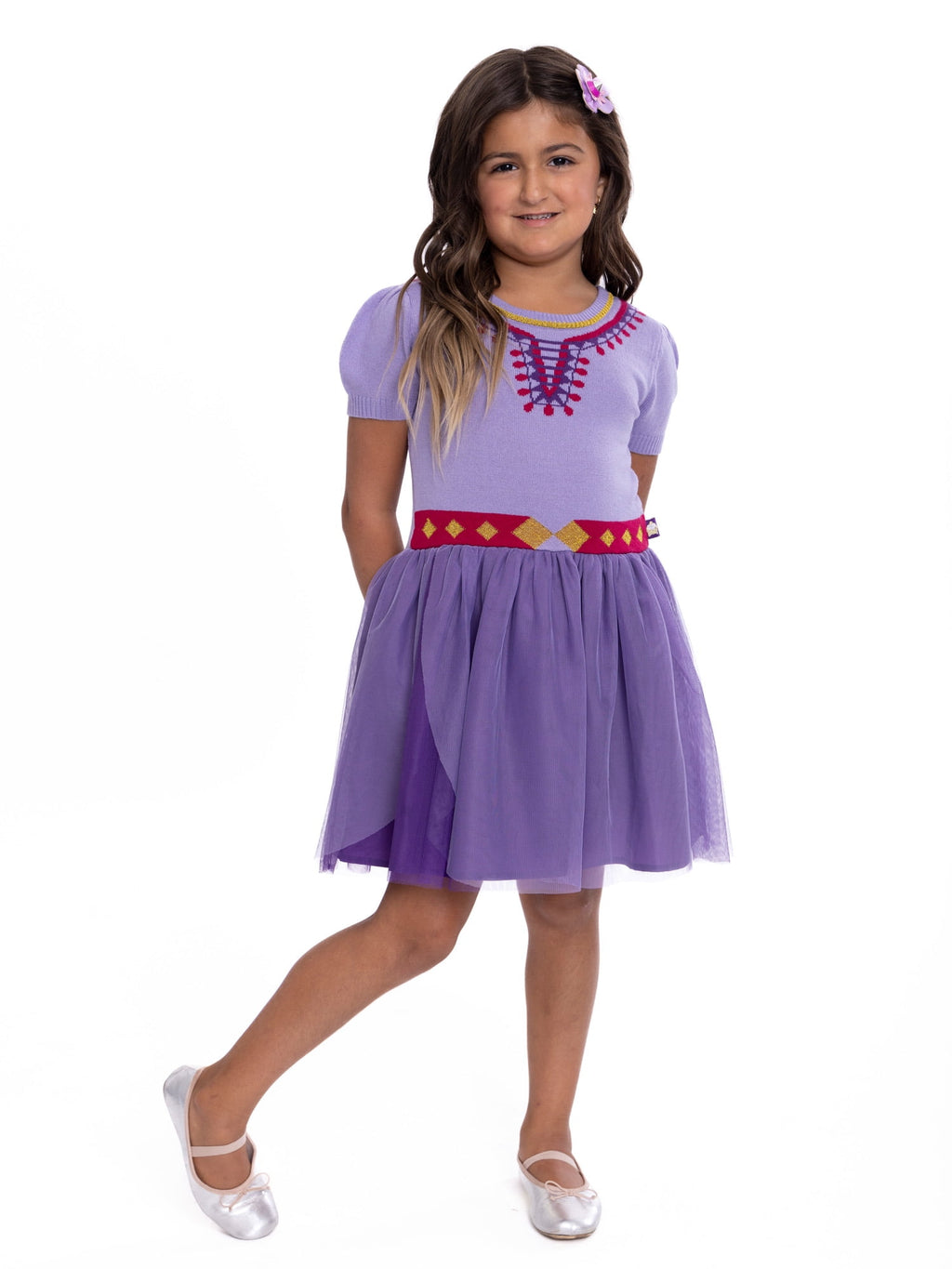 Toddler Girl Elf Velour Cosplay Dress, Sizes 12M-5T