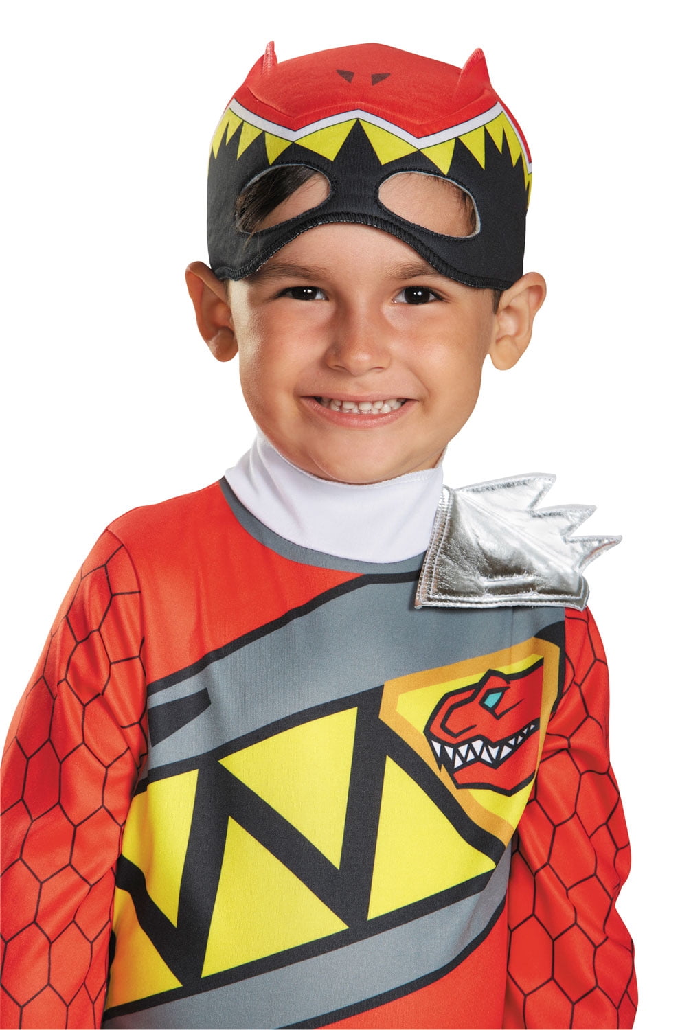 Disguise Toddler Boys' Classic Power Rangers Dino Charge Red Ranger Costume - 3T-4T