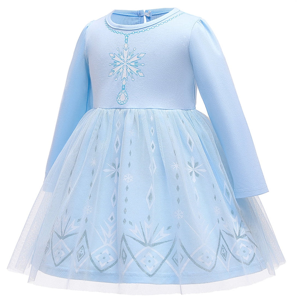WIBACKER 1-6Y Toddler Girls Princess Costumes Dresses Fancy Dress Up Clothes for Halloween Party Cosplay, Christmas Gift