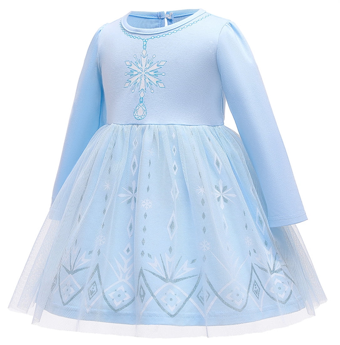 WIBACKER 1-6Y Toddler Girls Princess Costumes Dresses Fancy Dress Up Clothes for Halloween Party Cosplay, Christmas Gift