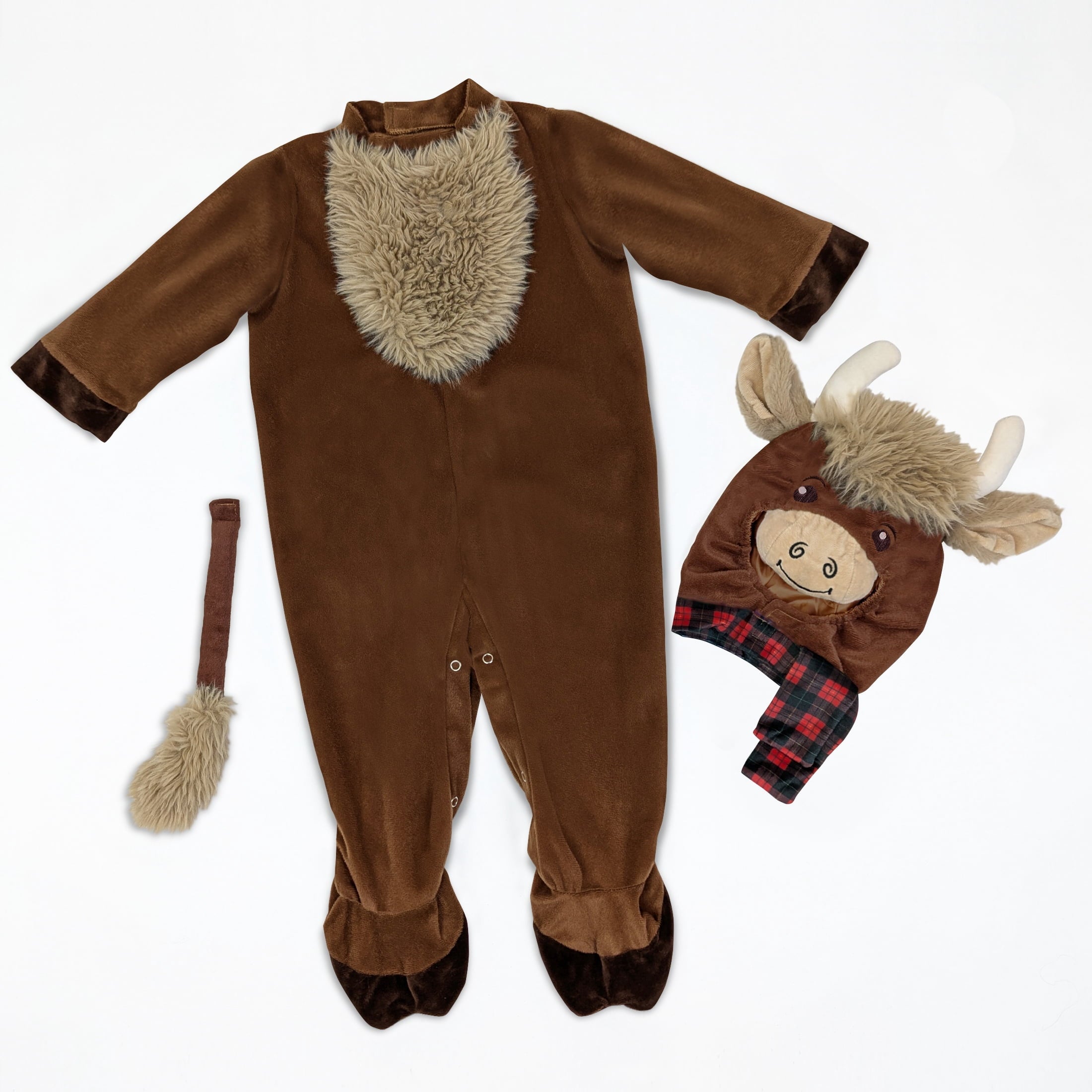 Highland Cow Cutie Halloween Costume for Infant, Size 0-6M, by Way to Celebrate