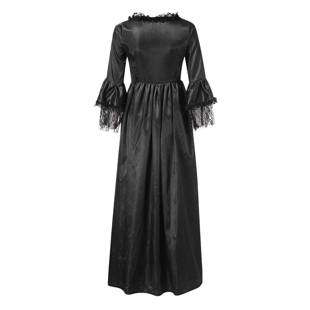 Jsaierl Victorian Dress for Women 1800S Medieval Renaissance Dress Corset Flare Sleeve Vintage Dress Cocktail Party Ball Gown