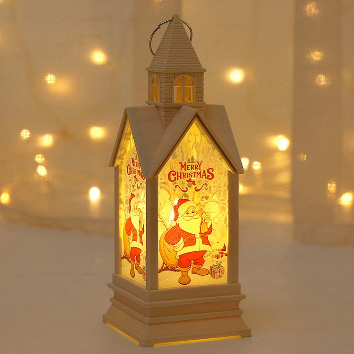 Cheapark Halloween Lanterns Decorations, Battery Operated Black Pumpkin Witch Lanterns, Flickering Light For Indoor Party Home Decor