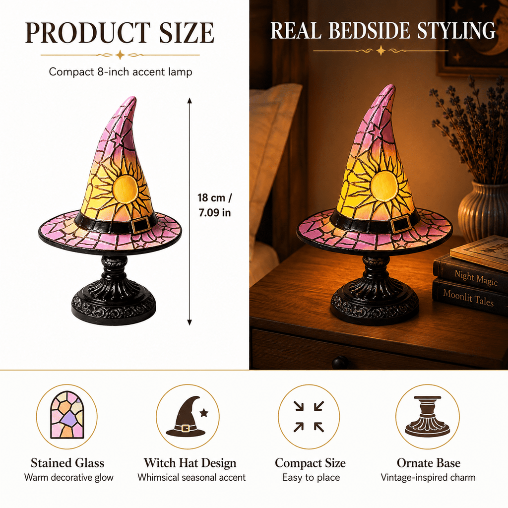 Diceymbol Halloween Decorations and Fall Decor, Halloween Venue Decoration Ghost Props LED Illuminated Ghost Decorations for Tabletop, Mantel, Shelf Indoor Outdoor 9.05 inch
