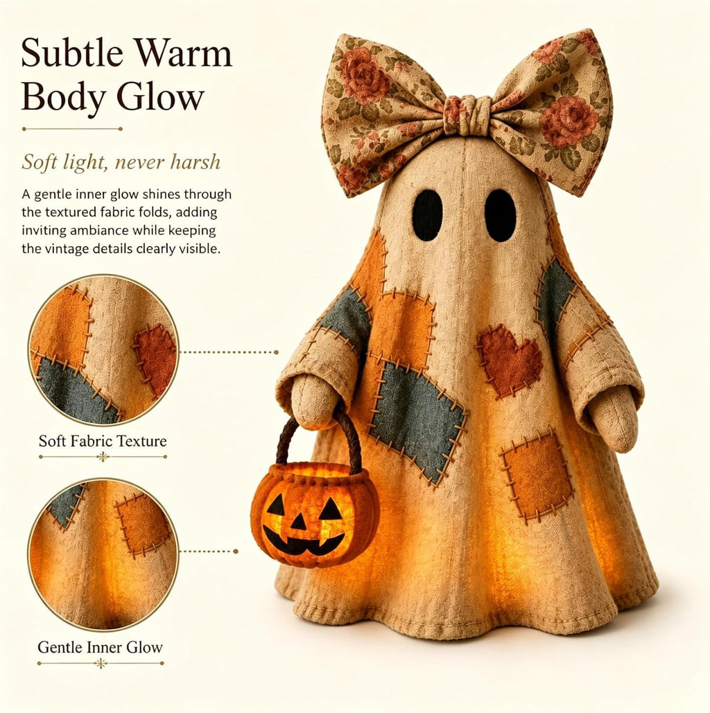 YZEGDCH Halloween 3D Ghost Campfire Flickering Night Light 2 Funny Roasting Marshmallows at Campfire LED Electric Faux Flameless Campfire Nightlight Funny Halloween Decor