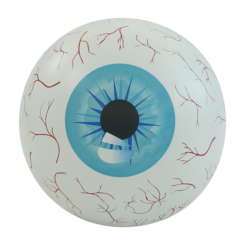 XEOVHV Halloween Glow Eye Ball Huge in The Dark Eyeball Halloween Fake Glow Spooky Eyes for Window Wall Door Garden Lawn Stage Prop Yard Hanging Supplies - C