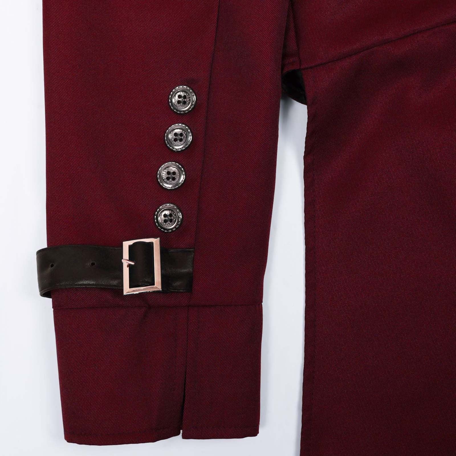 Men Clearance LYXSSBYX Mens Jackets Fall Fashion Halloween Men's Costume Men's Mid Length Retro Tuxedo Costume