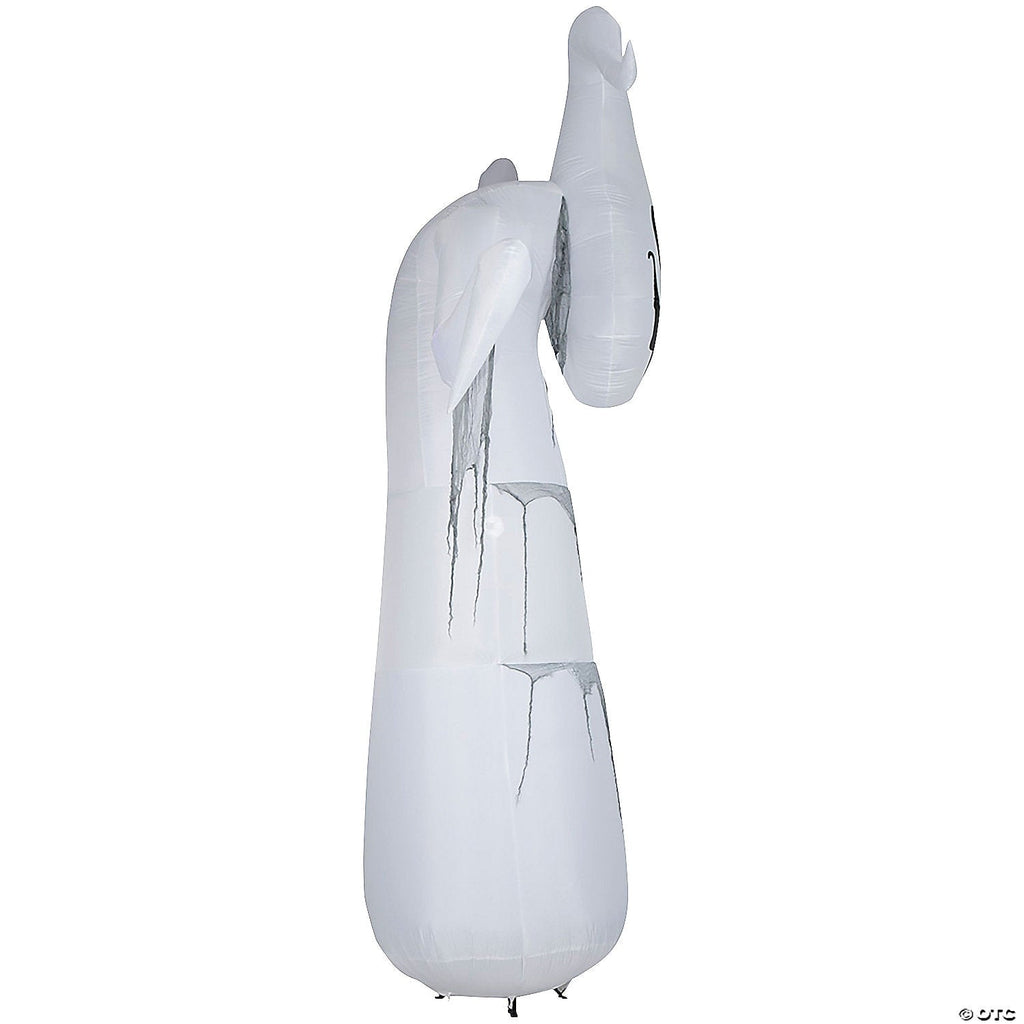 12' Gemmy Airblown Inflatable Halloween Short Circuit Lightshow Giant Ghost Yard Decoration 225140