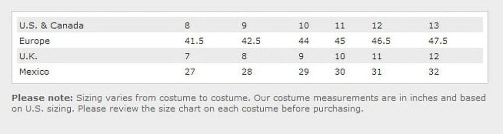 Men's Superhero Boots Adult Costume Black - Large