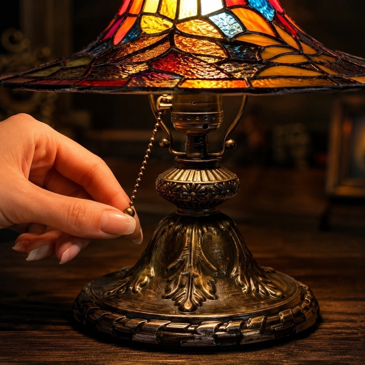 Halloween Decor Witch Hat Lamp, LED Halloween Night Light, Halloween Decorations Indoor, Witchy Decor for Shelf Mantel Table, Gothic Home Decoration