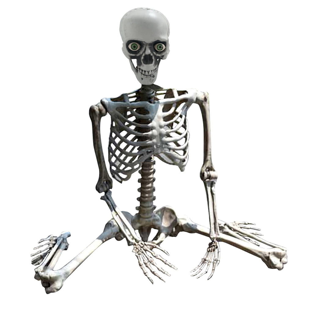 Halloween Skeleton Snake Prop Realistic Scary Serpent Decorative Ornament, Spooky Scene Setup Skeleton Decor Haunted House Party Prop, Home Shop Display Halloween Skeleton Holiday Ornament Gift
