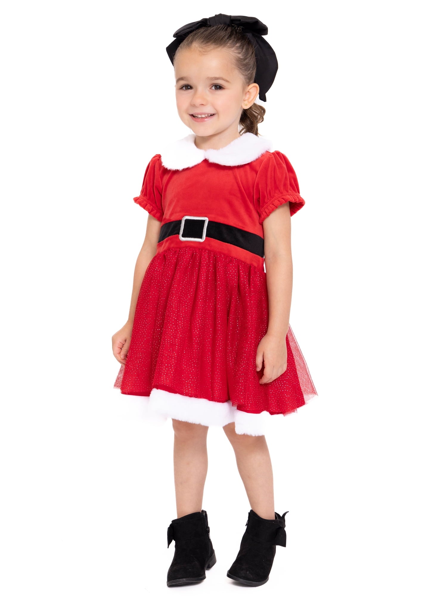Toddler Girl Elf Velour Cosplay Dress, Sizes 12M-5T