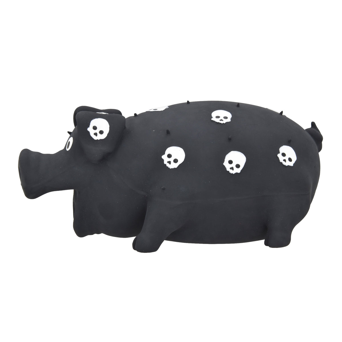 Vibrant Life Halloween Pigglesworth with Skulls Dog Toy
