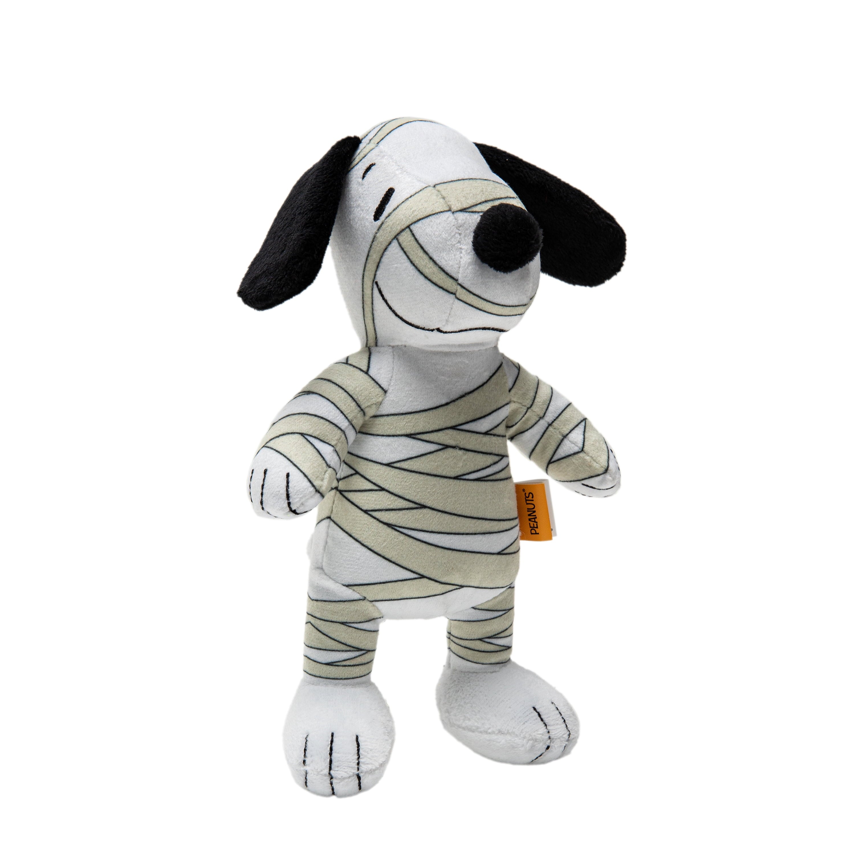Disney Halloween Dog Toy, Nightmare before Christmas, Zero, Plush, Squeaky, Black & White, 8.66"