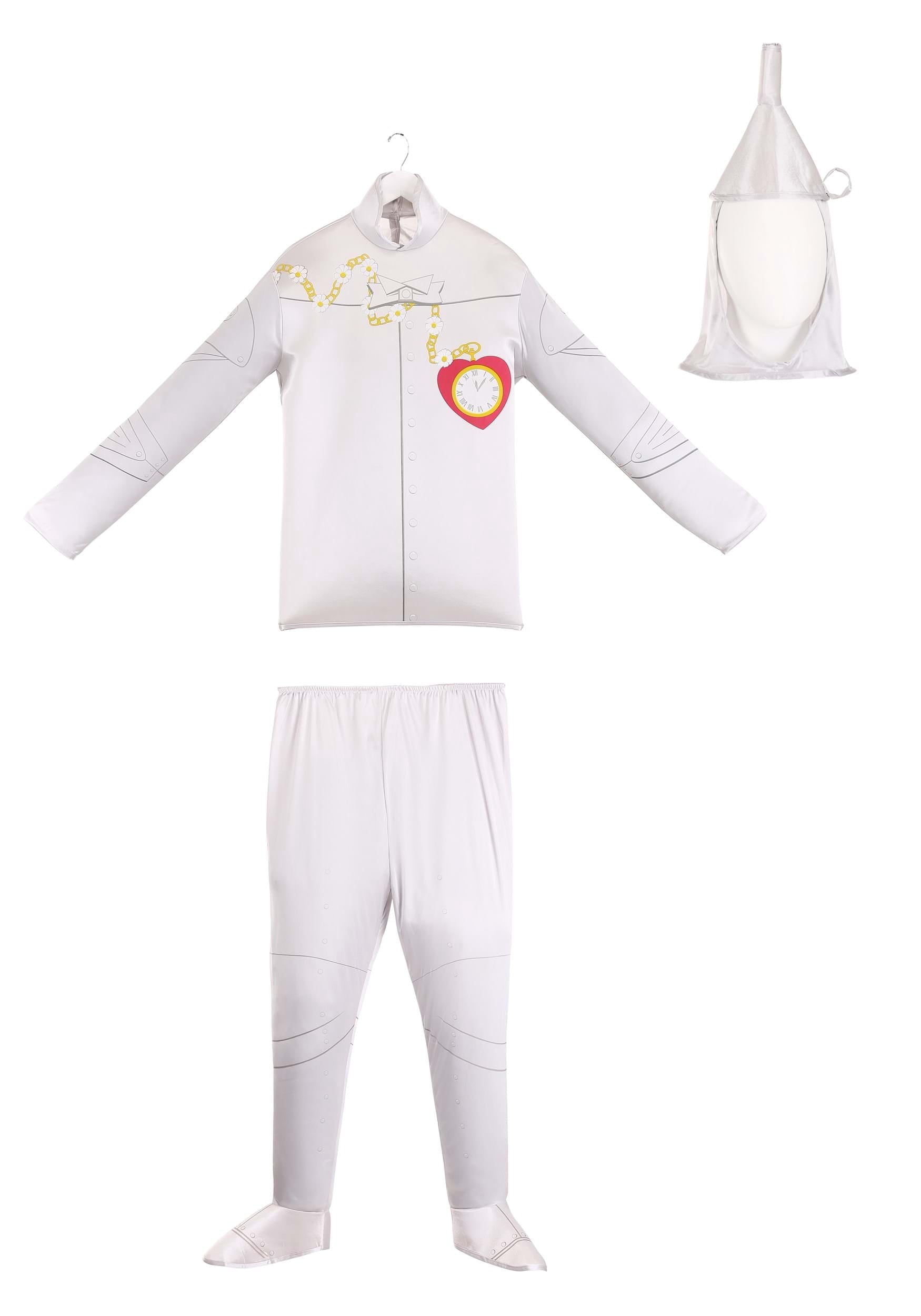 The Wizard of Oz Tinman Men's Halloween Fancy-Dress Costume for Adult, 44